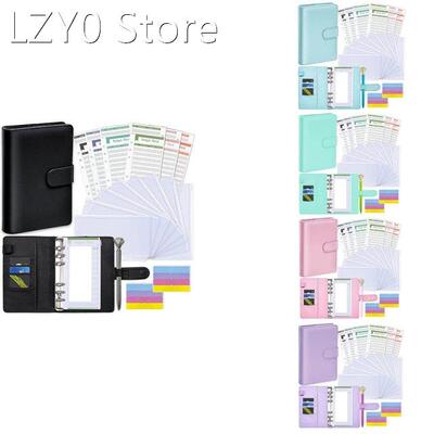 Notebook Cash Envelopes For Budgeting,A6 PU Budget Binder, F