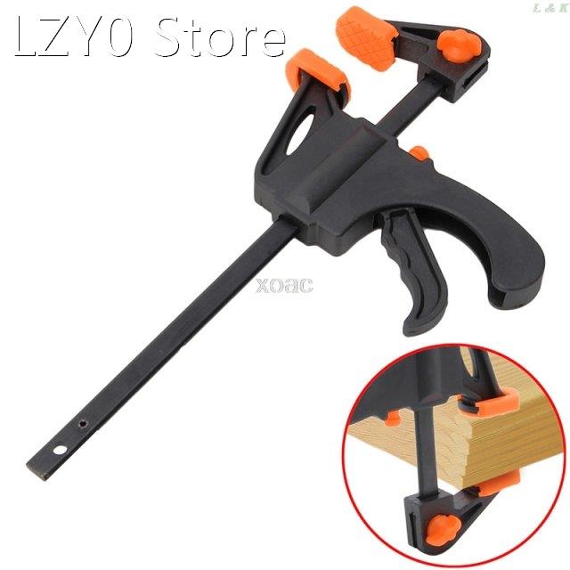 4 Inch Wood-Working Bar Clamp Quick Ratchet Release Speed Sq