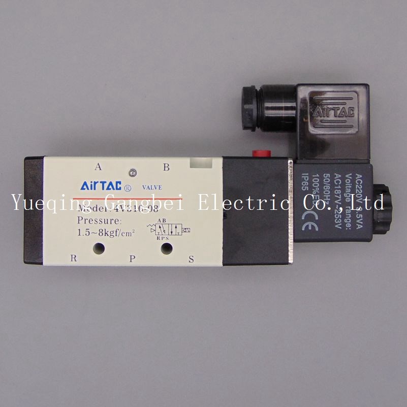 4V310 08 1/4''  Inner Guide Type 5 Way 2 Position Solenoid