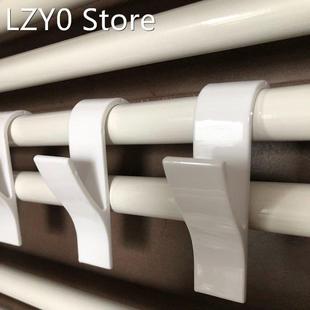 White Hanger for Railing Heated Hook up Towel Radiator Rail