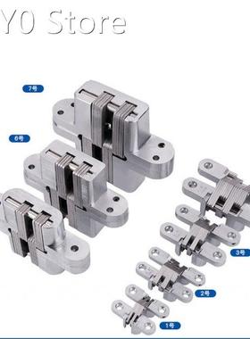 7 Size 304 Stainless Steel Hidden Hinges Invisible Concealed