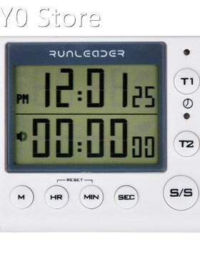 New Kitchen Timer Digital Countdown Timer 2 Channel Flashing