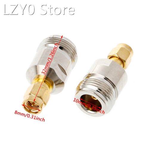 High Quality N Female Jack to SMA Male Plug RF Coax Adapter