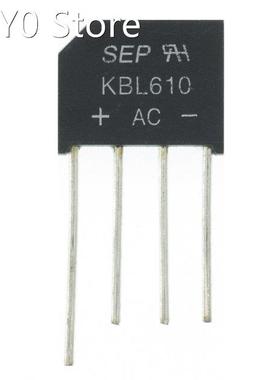 10PCS Electronic Diy KBL610 1000V 6A Diode Bridge Rectifier