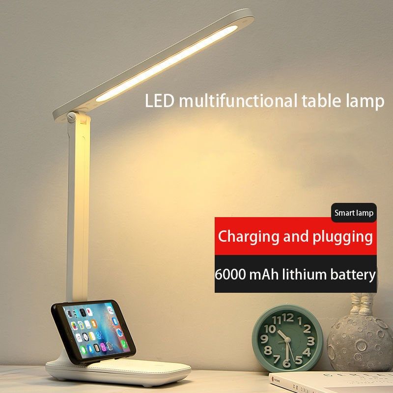 Desk Lamp Eye Protection Learning Led Rechargeable Plug in