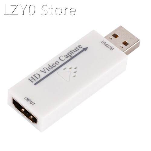 USB 2.0 Video Capture Card 4K 1080P Live Streaming Game Vide