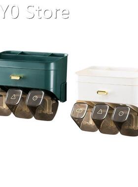 Self-designed Toothbrush Holder Wall Hanging Free Punch Toot