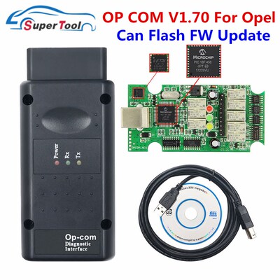 OP COM 2018 170823C For Opel CAN BUS Car OPCOM 1.70 Flash Fi