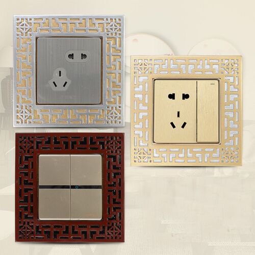 Classic Switch Adheres Wall Decals Classical Wall Socket De