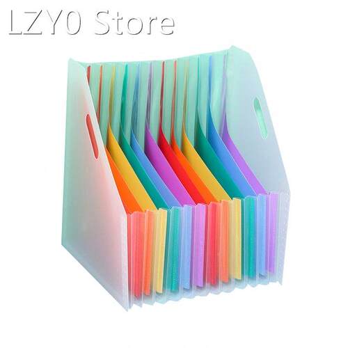 Rainbow Vertical File Folder Rack A4s Size Organ Package Lar