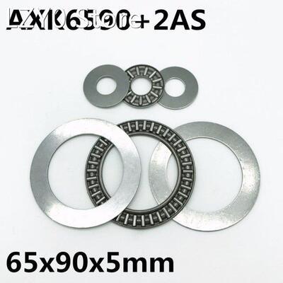 2pcs AXK6590 +2AS Thrust Needle Roller Bearing 65x90x3 mm Th