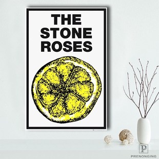 Canvas Poster Silk Fabric The Stone Roses Custom  Paper HD P