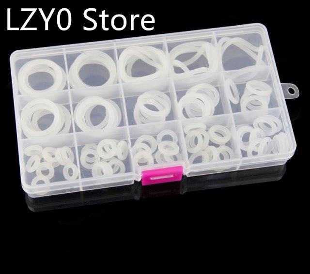 225PCS Silicone Rubber Sealing Strips O Ring Seal Kit oring