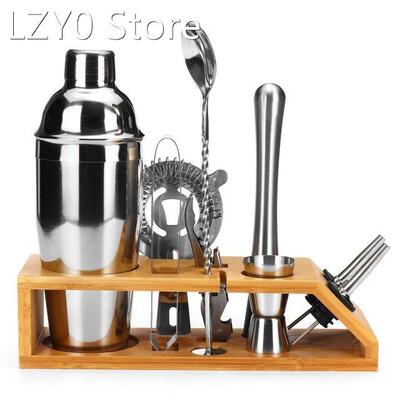750ml Stainless Steel Cocktail Shaker Mixer Drink Bartender