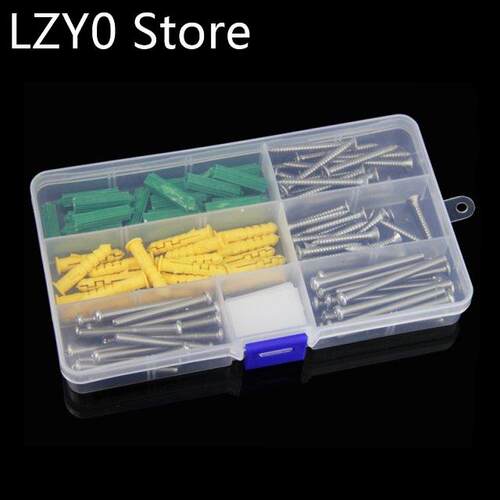 120pcs 304 Household Switch Socket Bottom Box Screw Set Cros