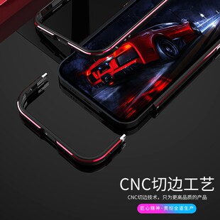 For iphone 12 Pro Max Case Aluminum Metal Bumper Case for i