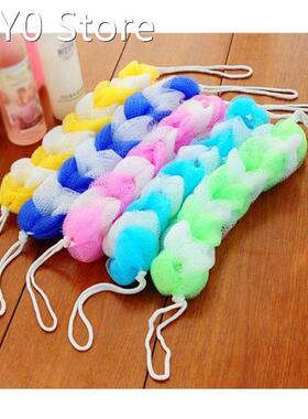 Lovely 1PC Loofah Flower Bath Ball Tubs Cool Belt Towel Scru