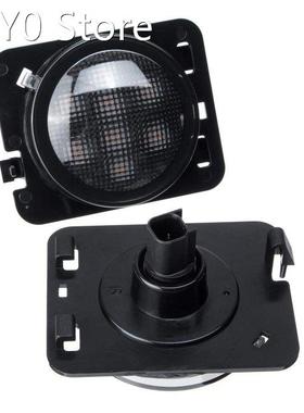2pcs Car LED Fender Turn Signal Lights Side Marker Indicator