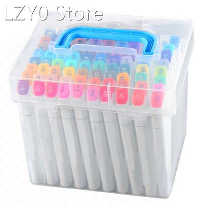 Transparent 60/80-Slots Portable Waterproof Moistureproof Ma