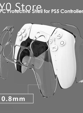 Clear PC Cover Ultra Slim Protector Case for PS5 Controller