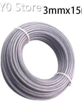 15m Trimmer Wire Cord Line Strap For Lawn Mowers Trimmer Str