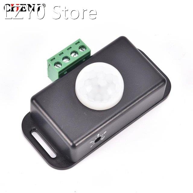 Automatic DC 12V 24V 6A Infrared PIR Motion Sensor Switch Fo
