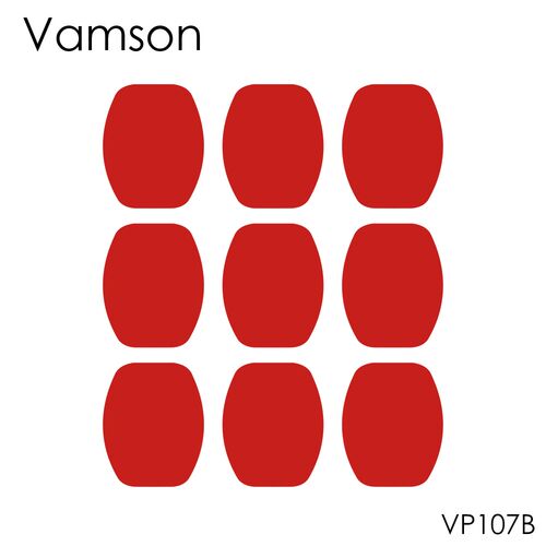Vamson 9Pcs 3M Red Adhesive er Double Faced Adhesive Tape  G