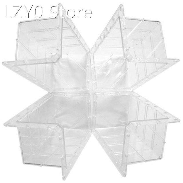 Large Size Plastic Heart Square Watermelon Growing Mold Tran