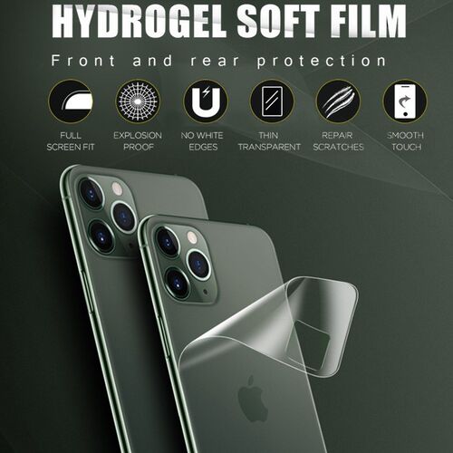 3Pcs Back Hydrogel Film For Apple iPhone 12 11 Pro Max XS X