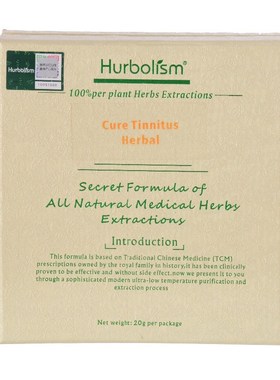 Hurbolism New Update TCM Herbal Powder for Cure Tinnitus, H