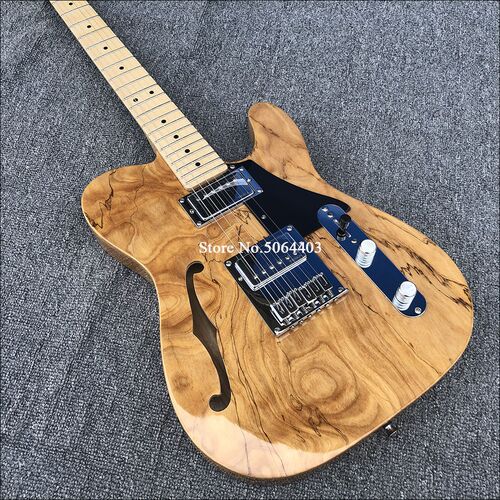 Factory direct sales of 6 string electric guitar, map rotten