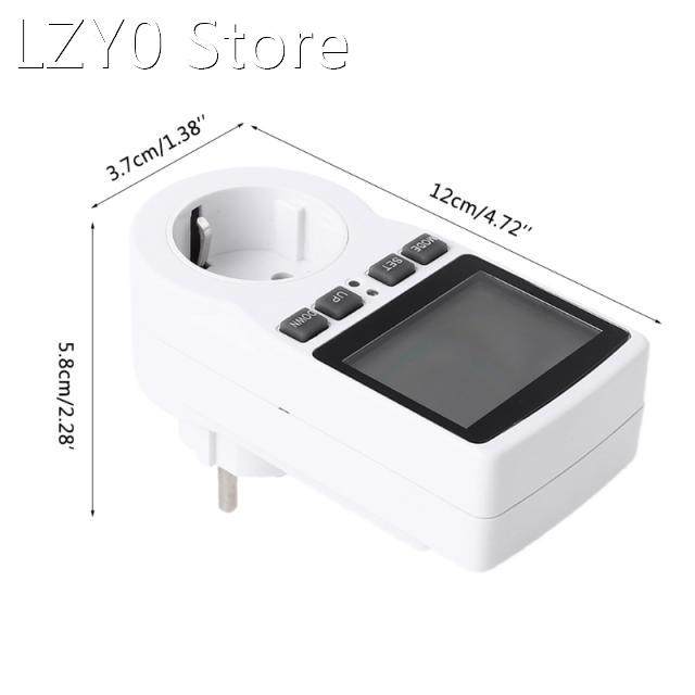 Watt Meter Plug-in Socket Power Meter Auto Cost Calculator P