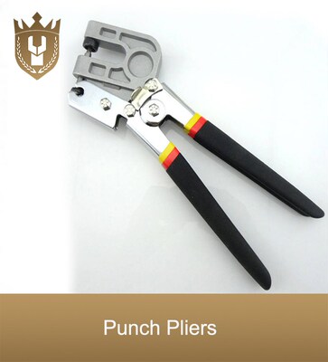 1PCS 10 Inch TPR Handle Stud Crimper Pincer Punch Plier Punc