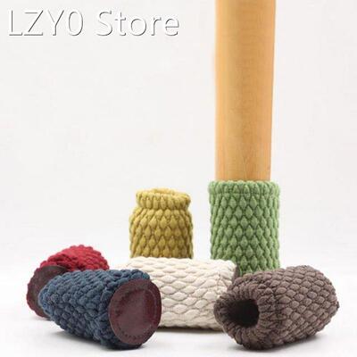 4 Pcs/set Reduce Noise Knitting Anti-slip Furniture Socks Re