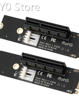 PCI-E X4 Slot Riser Card PCI-E Riser Card M2 to PCI-E Expans