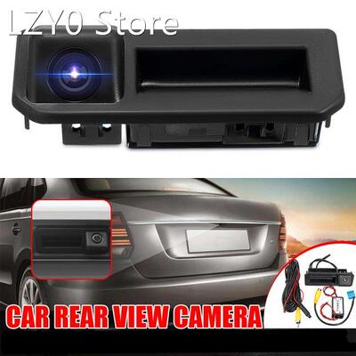 Rear Trunk Tailgate Back Door Handle Rear View Parking Backu