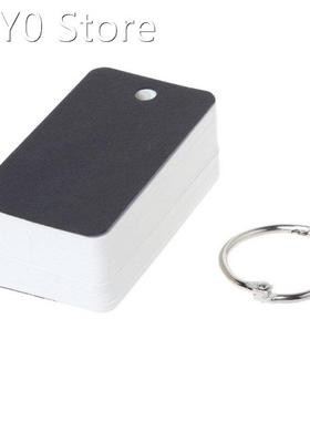 Simple DIY Index Cardboard Cover Blank Paper Card Memo Pad B