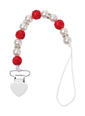 2020 Baby Pacifier  Chain Infant Nipple Holder Wooden Beaded