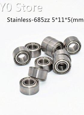 Stainless steel bearing 10PCS 10PCS S685ZZ 5*11*5(mm) free s
