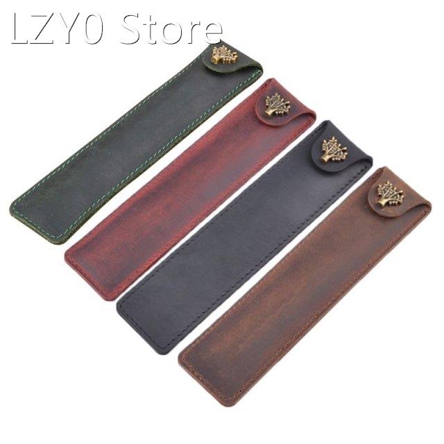 Leather Leather Pen Holder Color Options Fountain Pen Pouch