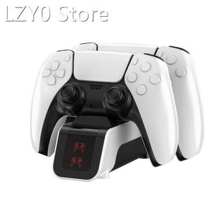 PS5 Controller Charger Double USB Fast Charging Dock Gamepad