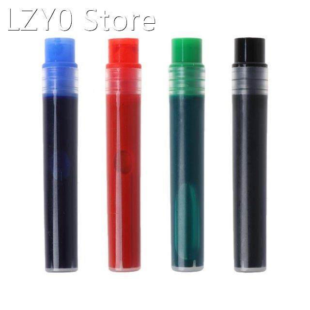 10pcs Replacement Refills for Whiteboard Marker Pen White Bo