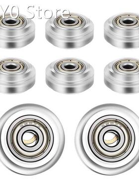 8 Pcs 3D Printer Plastic Pulley 3D Printer 625ZZ Wheels Line