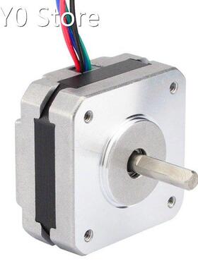 17Hs08-1004S 4-Lead Nema 17 Stepper Motor 20Mm 1A 13Ncm(18.4
