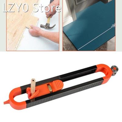 Scribing Gauge Ruler With Pencil Holder Radian Ruler Metal C