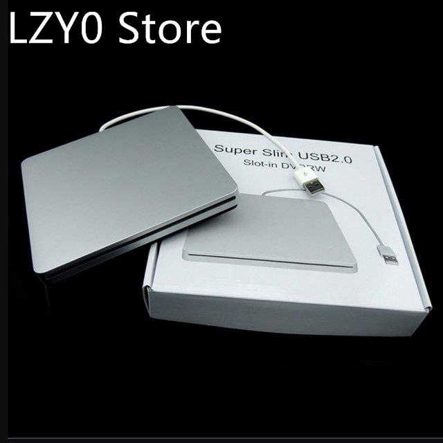 Laptop External DVD Burner Drives Box Enclosure Case Suction