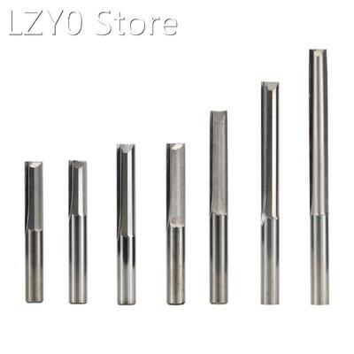 6mm Shank 2 Flute Straight End Mill Carbide CNC Router Bit E
