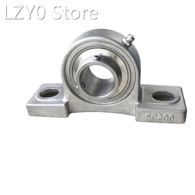 2PCS SSUCP208 SUCP208 UCP208 Stainless Steel Pillow Block Be