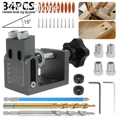 Pocket Hole Screw Jig Woodworking Guide Positioner Aluminum