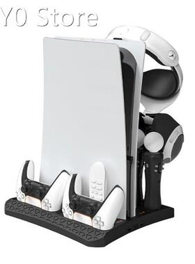 1 Pc Gamepad Charger Station with Dual Cooling Fans & Ex